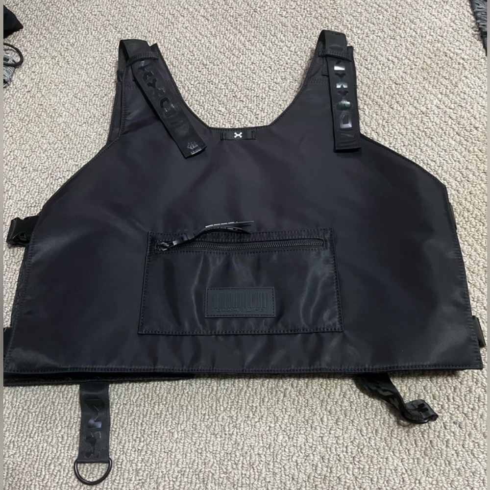 Gorgeous DXXM LIFE Black Tactical Vest - Picture 2 of 8